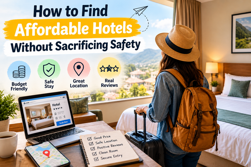HOW TO FIND AFFORDABLE HOTELS WITHOUT SACRIFICING SAFETY