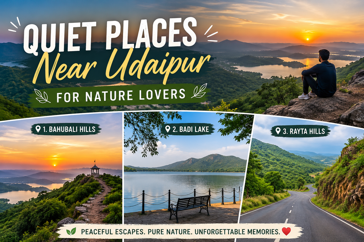 QUITE PLACES NEAR UDAIPUR FOR NQuite PLACES NEAR UDAIPUR FOR NATURE LOVERS