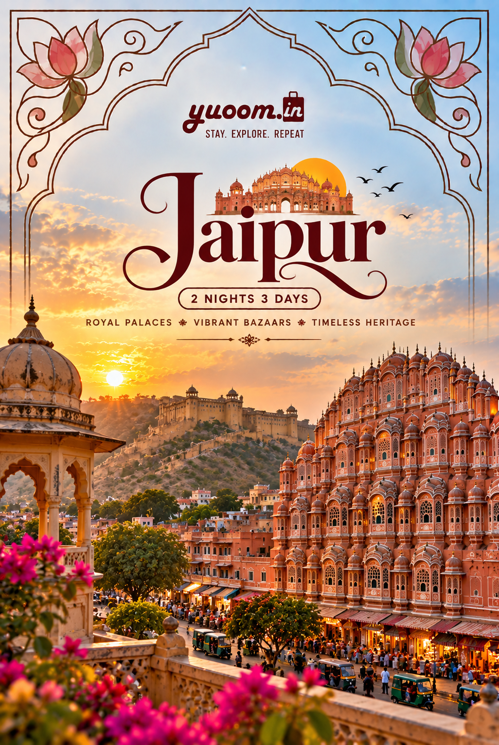 Jaipur Heritage Tour 3 Days 2 Nights