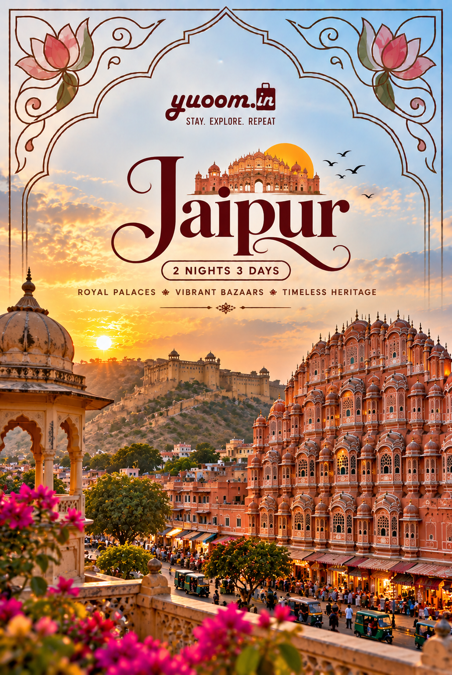 Jaipur Heritage Tour from Mumbai – Group Tour Package