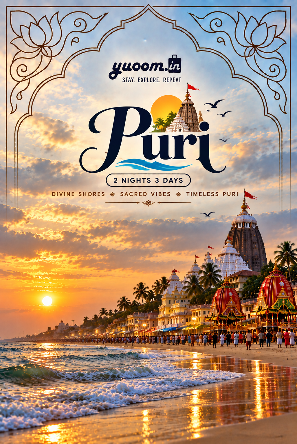 Jagannath Puri Spiritual Tour 3 Days 2 Nights