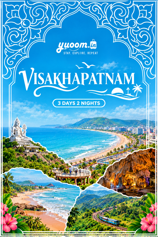 Visakhapatnam (Vizag) Tour Package – 3 Days 2 Nights