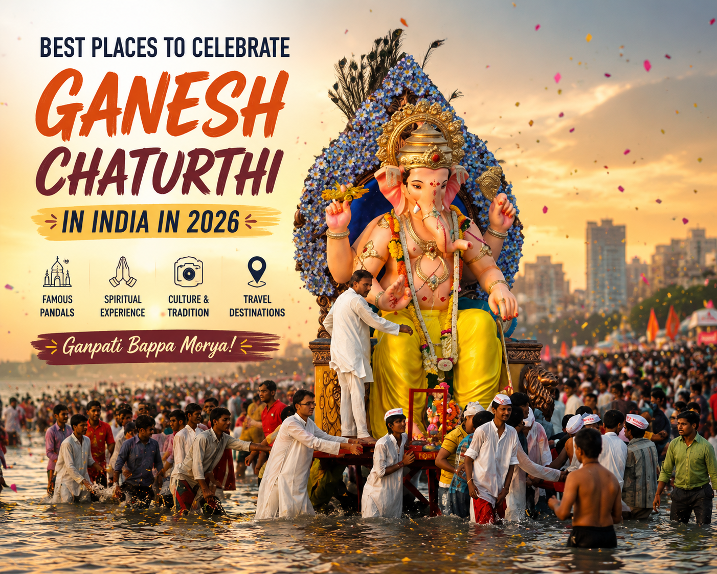 BEST PLACES TO CELEBRATE GANESH CHATURTHI IN INDIA IN 2026