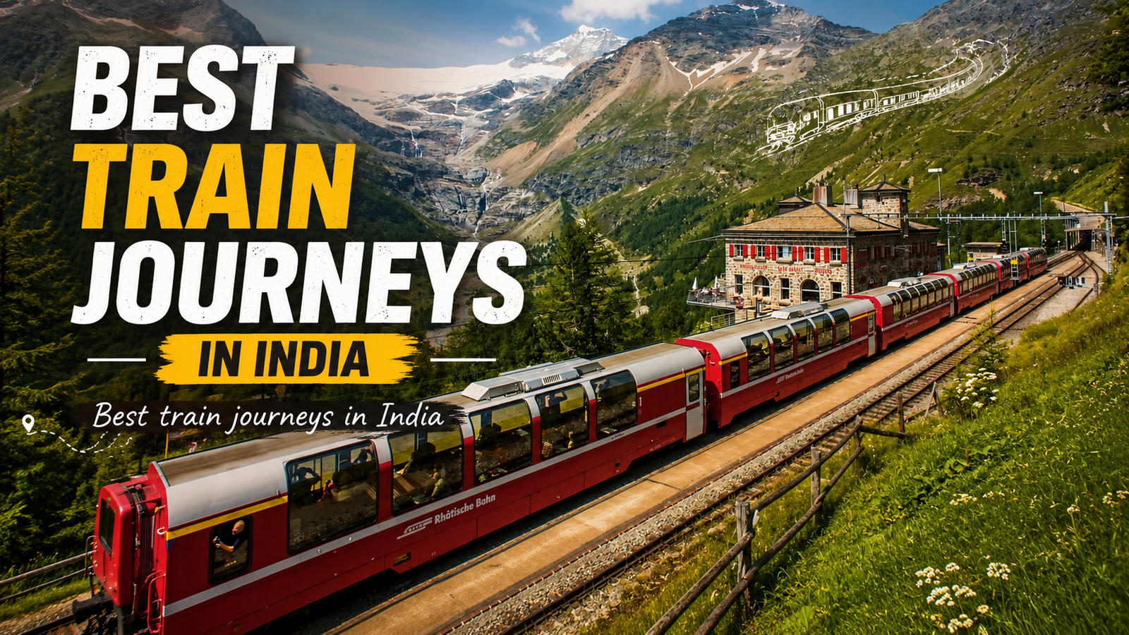 BEST TRAIN JOURNEYS IN INDIA YOU SHOULD EXPERIENCE ONES