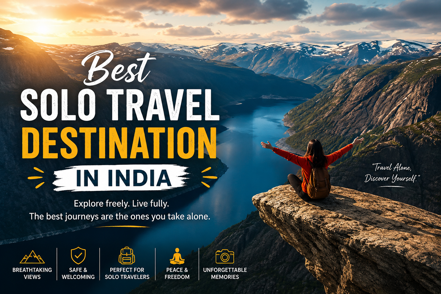 BEST SOLO TRAVEL DESTINATIONS IN INDIA